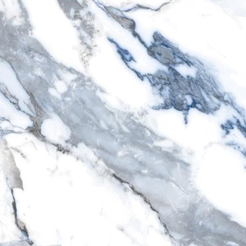 GEOTILES CRASH BLUE POLISHED REKT. 60X60