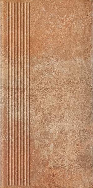 SCANDIANO ROSSO STOPNICA PROSTA 30X60