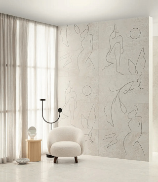 TUBĄDZIN TERI IVORY SAT STR 59,8X59,8 (60x60)